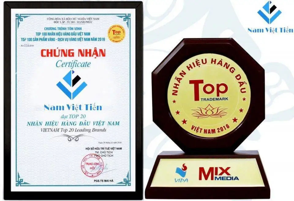 tóp thương hiệu tín nhiệm